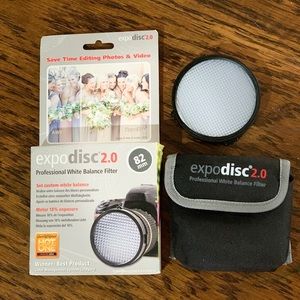 Expodisc 2.0 82 mm white balance filter